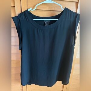 Ann Taylor Factory Black Sleeveless Camisole Top